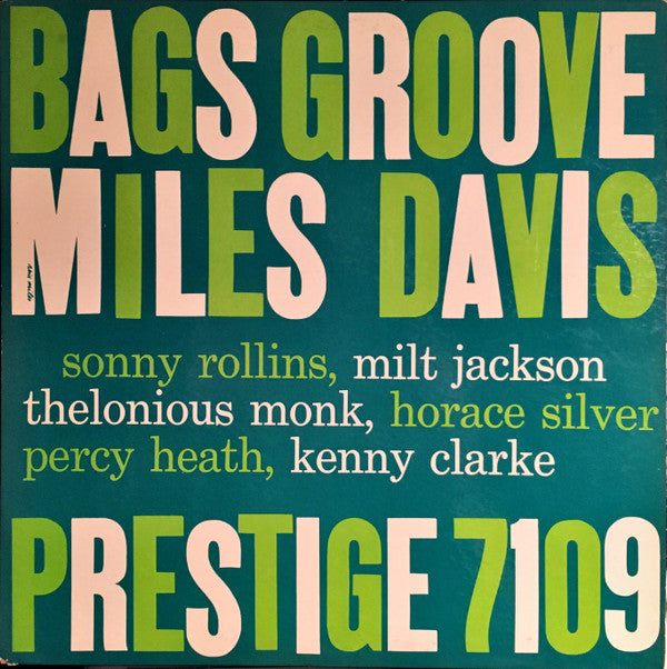 Miles Davis : Bags Groove (LP, Mono, RP)