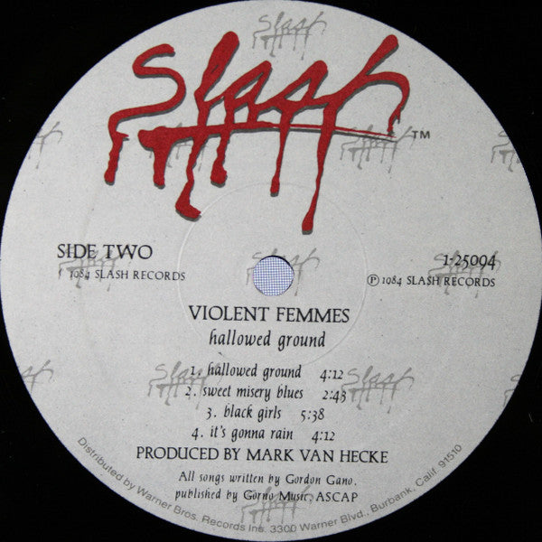 Violent Femmes : Hallowed Ground (LP, Album, Spe)