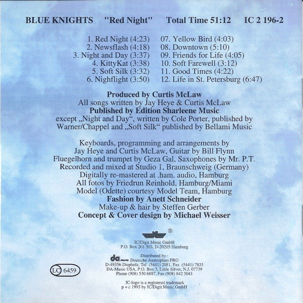 Blue Knights : Red Night (CD, Album)