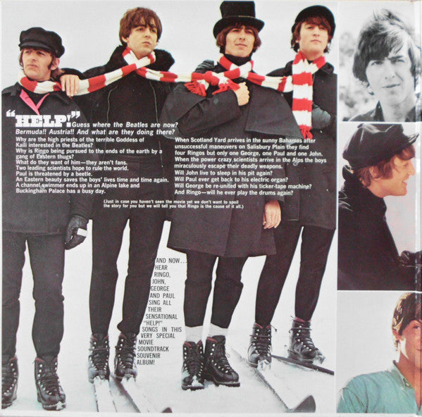 The Beatles : Help! (Original Motion Picture Soundtrack) (LP, Album, RP, Scr)