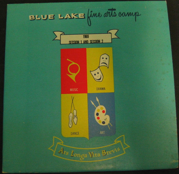 Blue Lake Fine Arts Camp : 1969 Sessions I & II  (LP, Album)