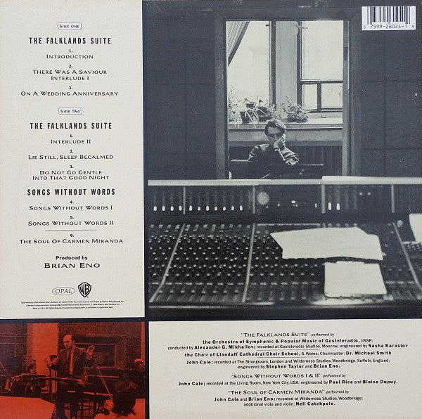 John Cale : Words For The Dying (LP, Album)