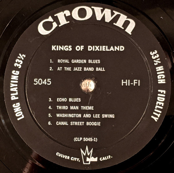 Kings Of Dixieland : The Fantabulous Kings Of Dixieland (LP, Album)
