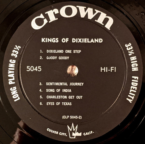 Kings Of Dixieland : The Fantabulous Kings Of Dixieland (LP, Album)