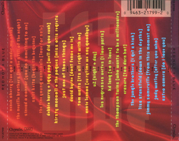 Various : Red Hot + Blue (CD, Album, RE)
