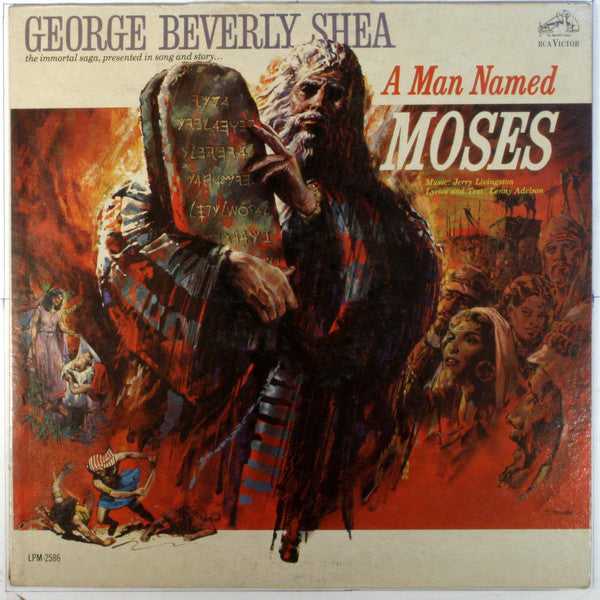 George Beverly Shea : A Man Named Moses (LP, Mono)