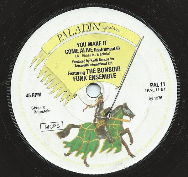 The Feminine Touch featuring Duke Durrell* : You Make It Come Alive (7")