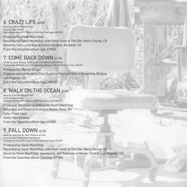 Toad The Wet Sprocket : PS (A Toad Retrospective) (CD, Comp, Son)