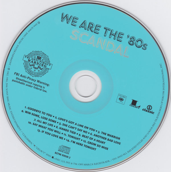 Scandal (4) : Scandal  (CD, Comp, Copy Prot.)