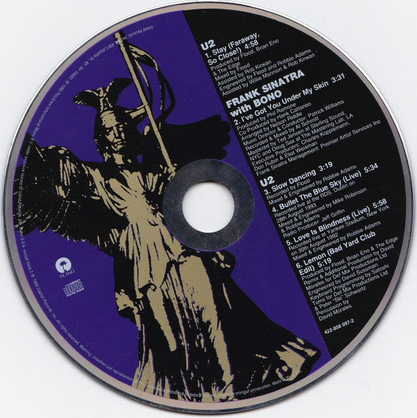U2 / Frank Sinatra And Bono : Stay (Faraway, So Close!) / I've Got You Under My Skin (CD, Maxi)