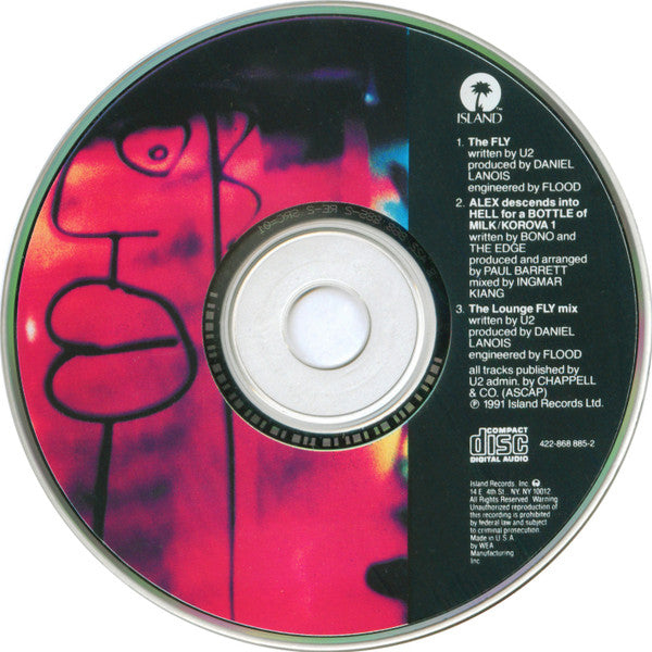 U2 : The Fly (CD, Single)