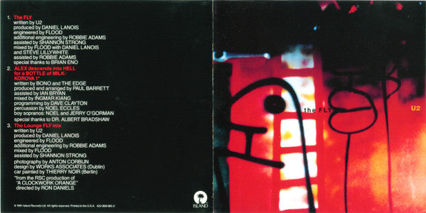 U2 : The Fly (CD, Single)