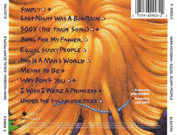Sara Hickman : Equal Scary People (CD, Album, Lon)