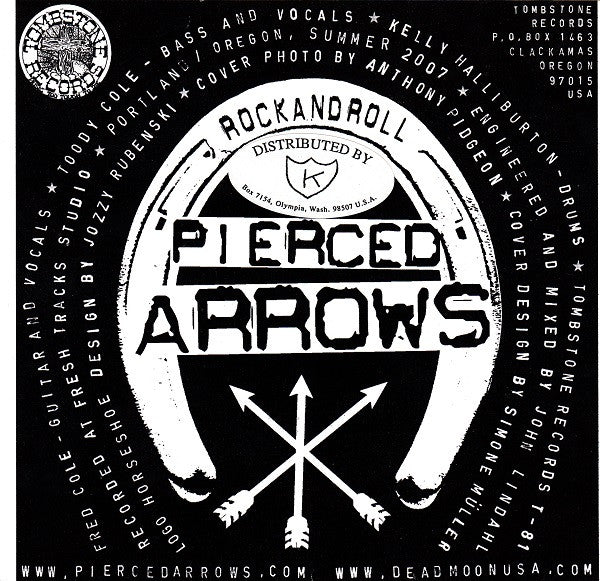 Pierced Arrows : In My Brain / Caroline (7", Single, Mono)
