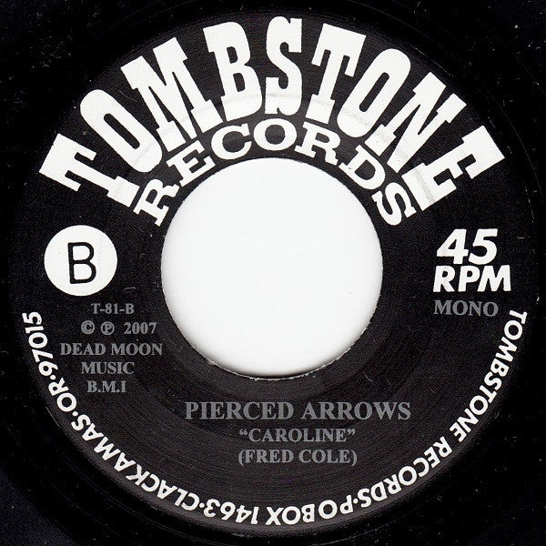 Pierced Arrows : In My Brain / Caroline (7", Single, Mono)