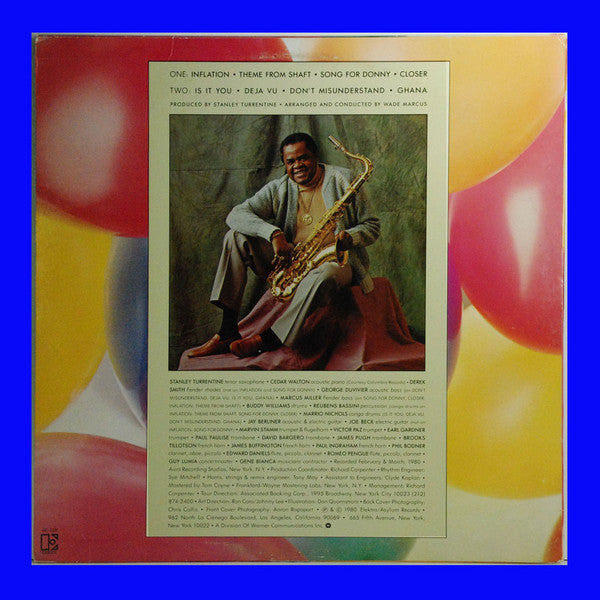 Stanley Turrentine : Inflation (LP, Album)