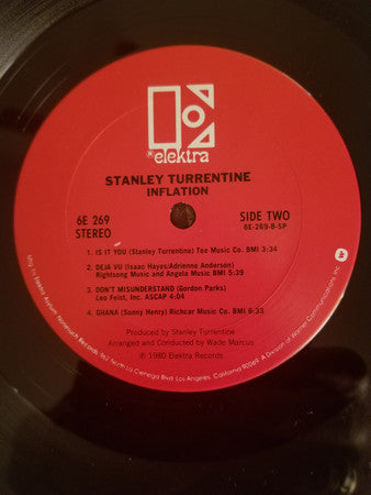 Stanley Turrentine : Inflation (LP, Album)