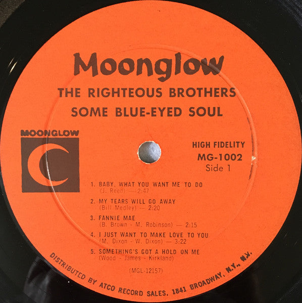 The Righteous Brothers : Some Blue-Eyed Soul (LP, Album, Mono)