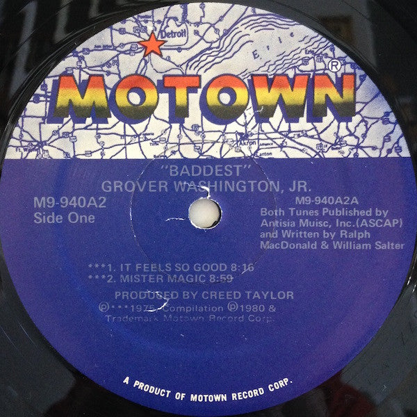 Grover Washington, Jr. : Baddest (2xLP, Comp)