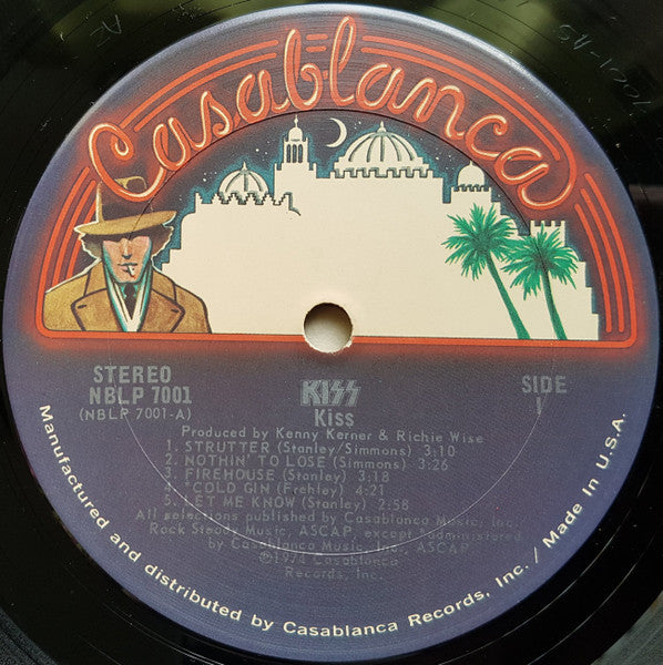 Kiss : Kiss (LP, Album, RE)