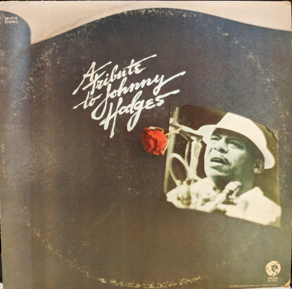 Johnny Hodges : A Tribute To Johnny Hodges (LP, Comp, Promo, RE)