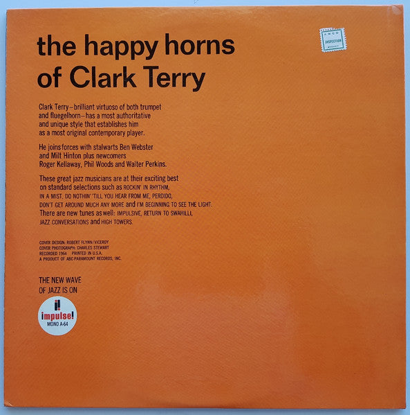 Clark Terry : The Happy Horns Of Clark Terry (LP, Album, Mono, Gat)
