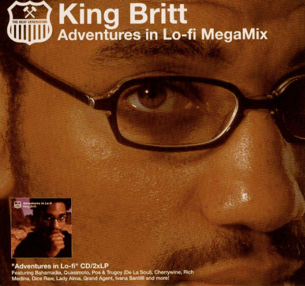 King Britt / DJ Spinna : Adventures In Lo-Fi MegaMix / Here To There Sampler (2xCD, Mixed, Promo, Smplr, Gat)