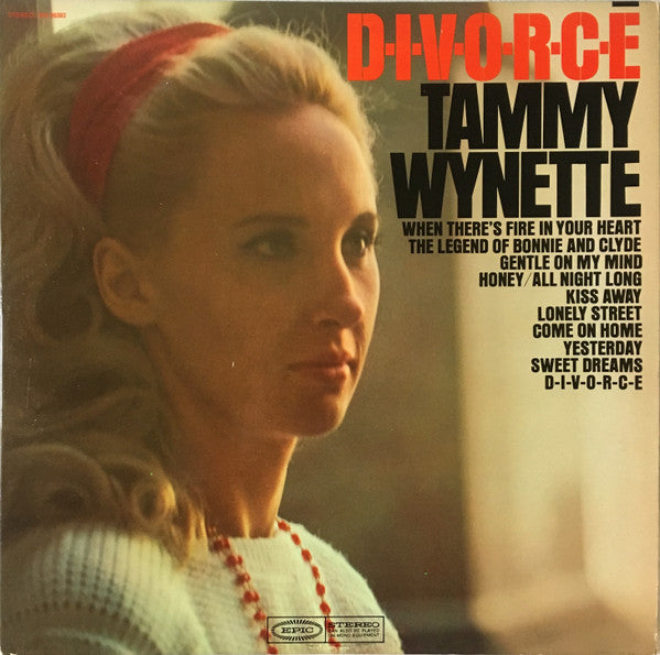 Tammy Wynette : D-I-V-O-R-C-E (LP, Album, Ter)