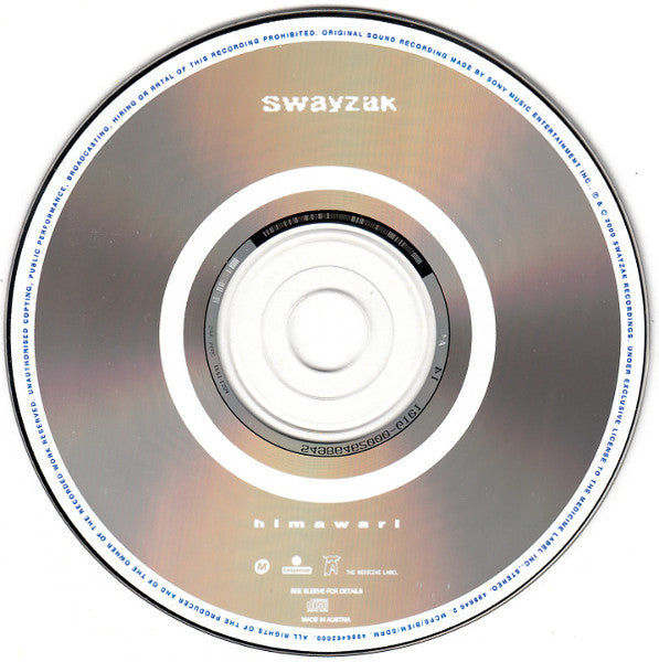 Swayzak : Himawari (CD, Album)
