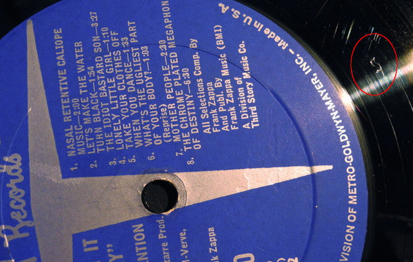The Mothers : We're Only In It For The Money (LP, Album, Gat)