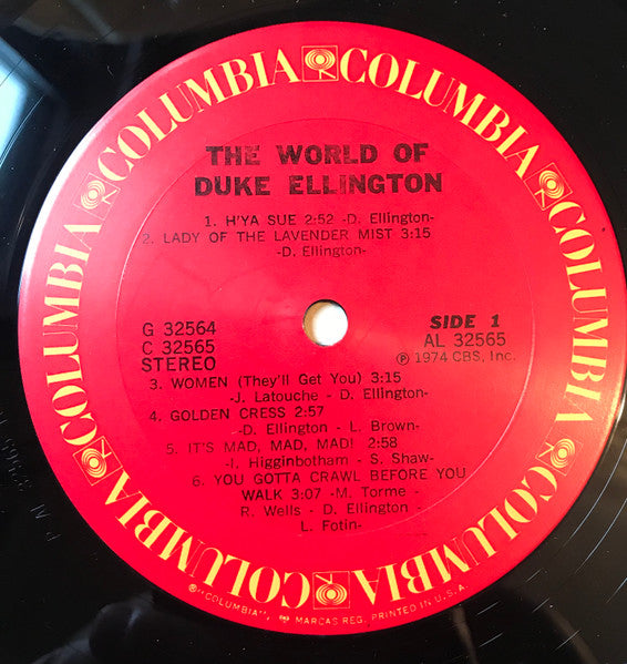 Duke Ellington : The World Of Duke Ellington (2xLP, Comp, RE)