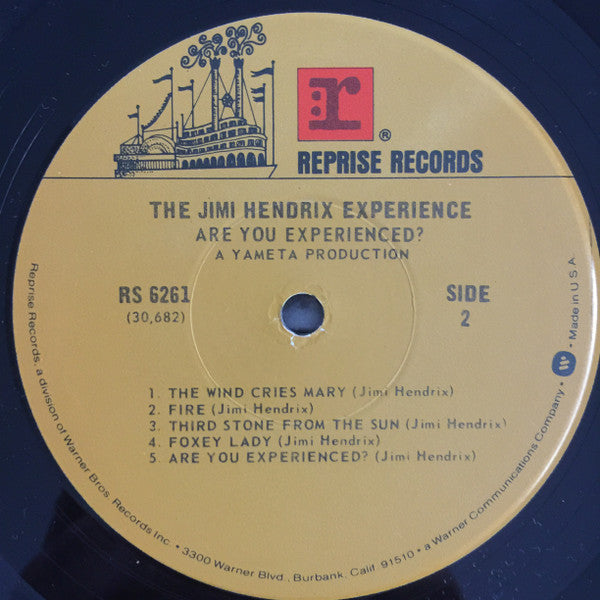 The Jimi Hendrix Experience : Are You Experienced? (LP, Album, RE, Jac)