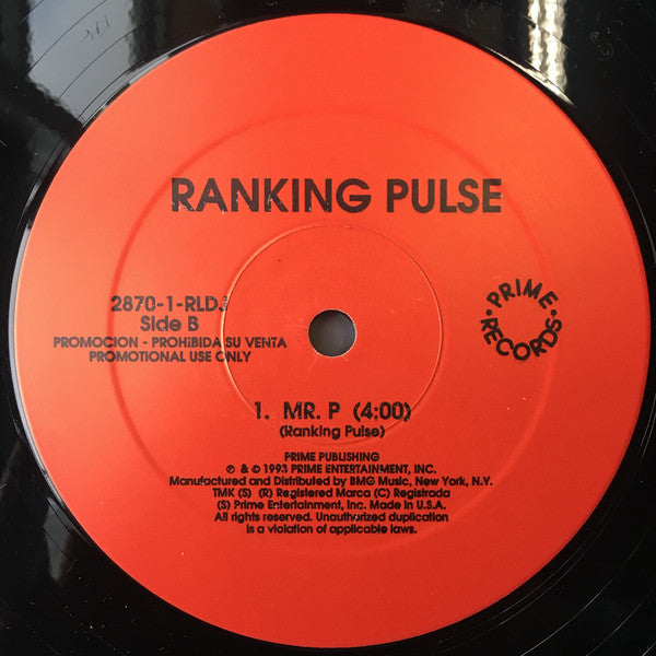 Ranking Pulse : Shake You Down (12", Single)