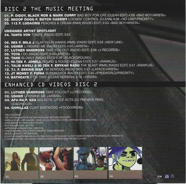 DJ Law (4), Big B (5), Tone Pesci, Various : Cornerstone Mixtape - July 2001 #30 (CD, Mixed, Mixtape, Promo + CD, Comp, Enh, Promo)