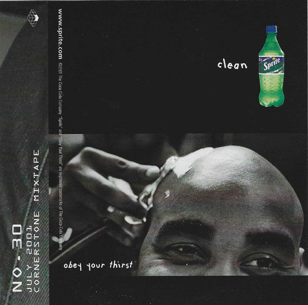 DJ Law (4), Big B (5), Tone Pesci, Various : Cornerstone Mixtape - July 2001 #30 (CD, Mixed, Mixtape, Promo + CD, Comp, Enh, Promo)