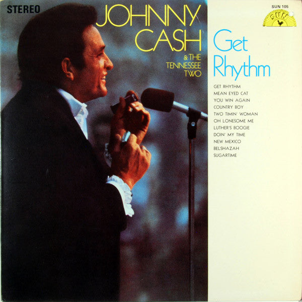 Johnny Cash & The Tennessee Two : Get Rhythm (LP, Comp, RE)
