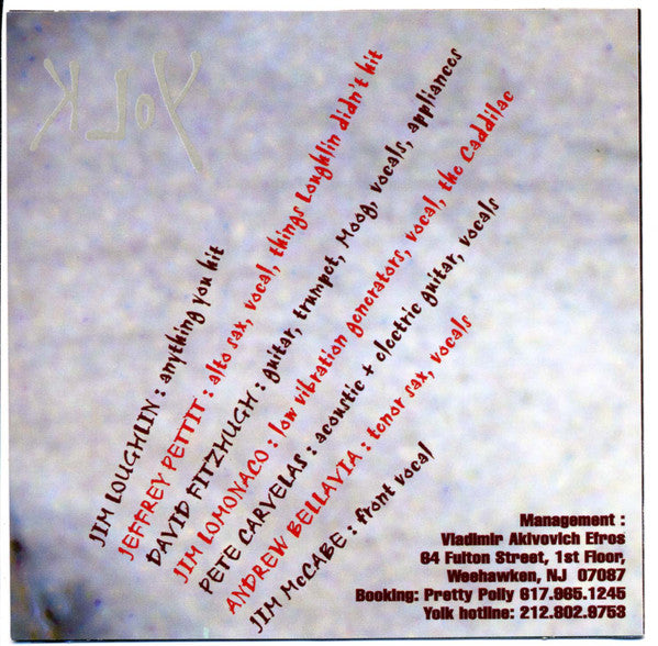 Yolk (9) : Individually Twisted (CD, Album)