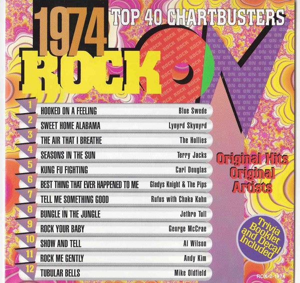 Various : Rock On 1974 (CD, Comp)