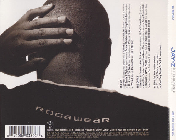 Jay-Z : The Blueprint² The Gift & The Curse (2xCD, Album, Cle)