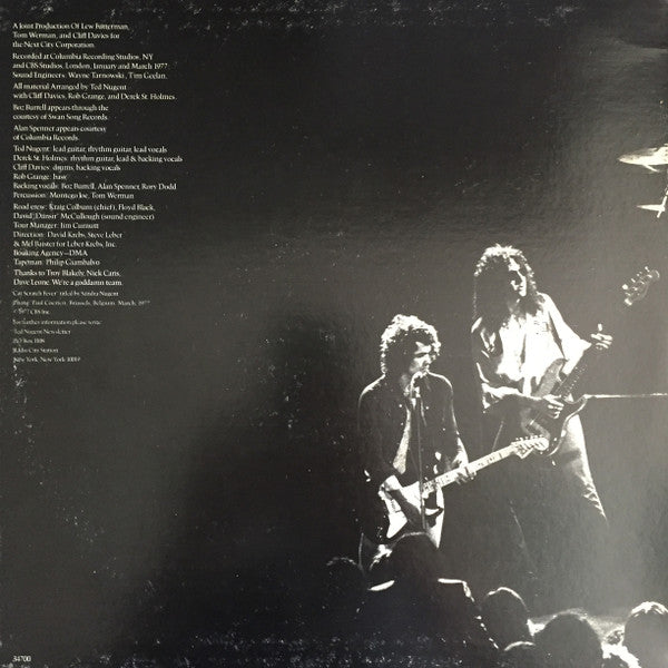 Ted Nugent : Cat Scratch Fever (LP, Album, RE, Gat)