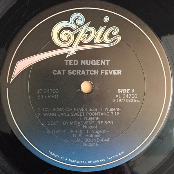 Ted Nugent : Cat Scratch Fever (LP, Album, RE, Gat)