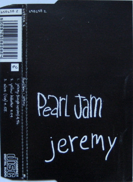 Pearl Jam : Jeremy (CD, Single)
