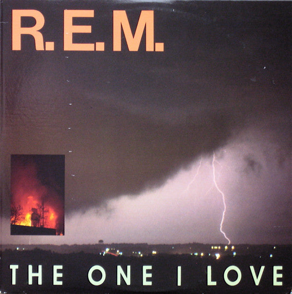 R.E.M. : The One I Love (12", Single, Pin)