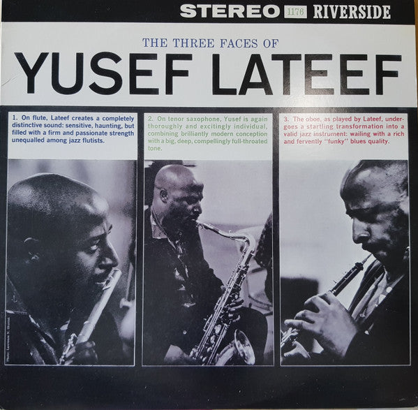 Yusef Lateef : The Three Faces Of Yusef Lateef (LP, Album, RE)