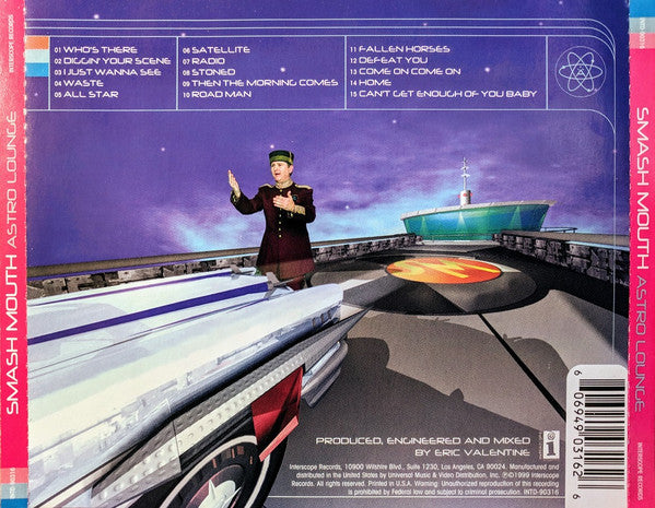Smash Mouth : Astro Lounge (CD, Album, Cin)