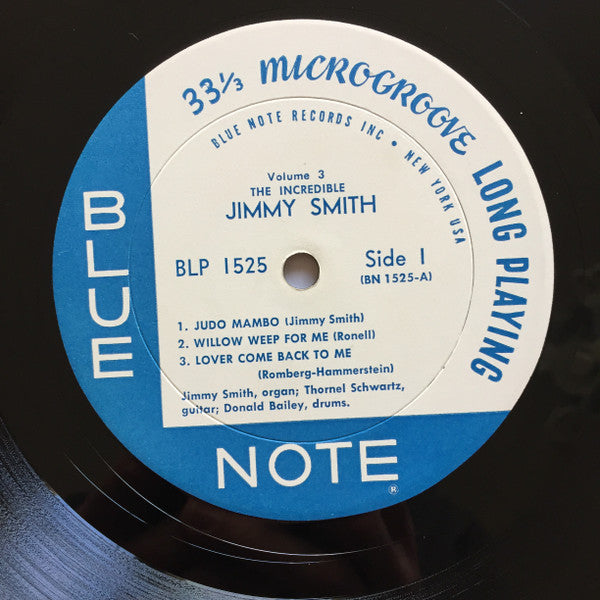 Jimmy Smith : At The Organ, Volume 3 (LP, Mono, RE)