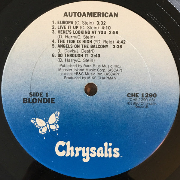 Blondie : AutoAmerican (LP, Album, Ter)