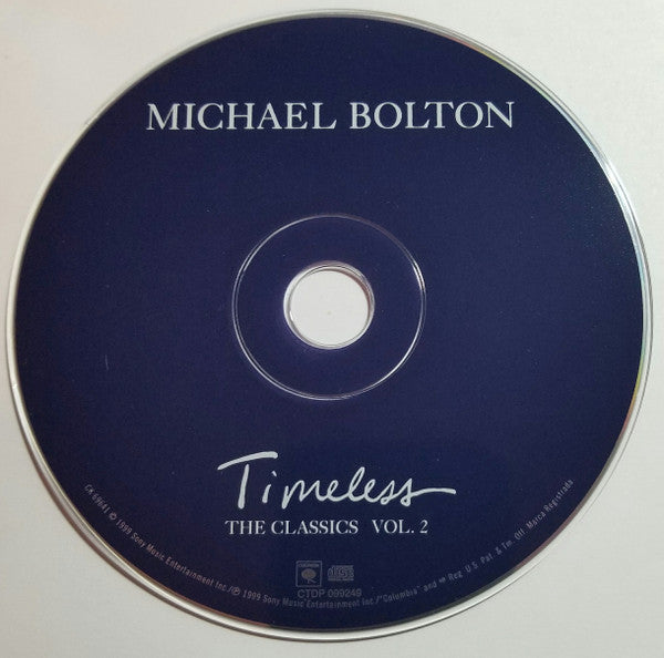 Michael Bolton : Timeless The Classics Vol. 2 (CD, Album)