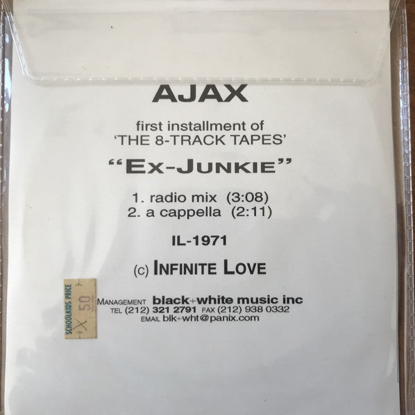 Ajax (2) : Ex-Junkie (CD, Single, Promo)