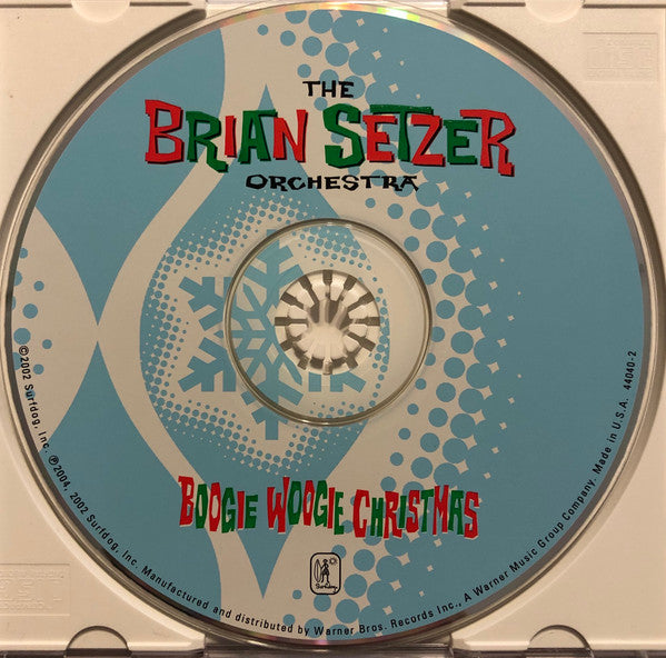 The Brian Setzer Orchestra* : Boogie Woogie Christmas (CD, Album, RE)